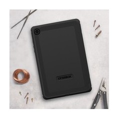 OtterBox Defender Series Protective Case for Samsung Galaxy Tab A9 - Rugged, Durable, and Black - Perfect Protection!